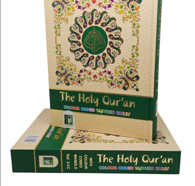 The Holy Quran with Colour Coded Tajweed (Large)