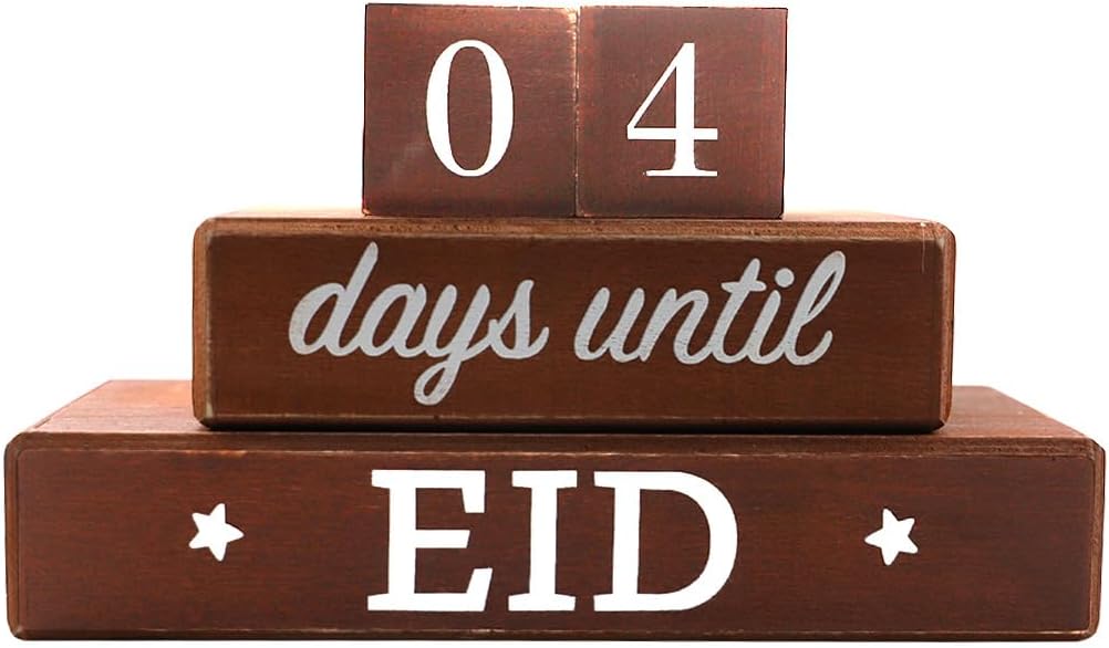 Eid Countdown Block Set