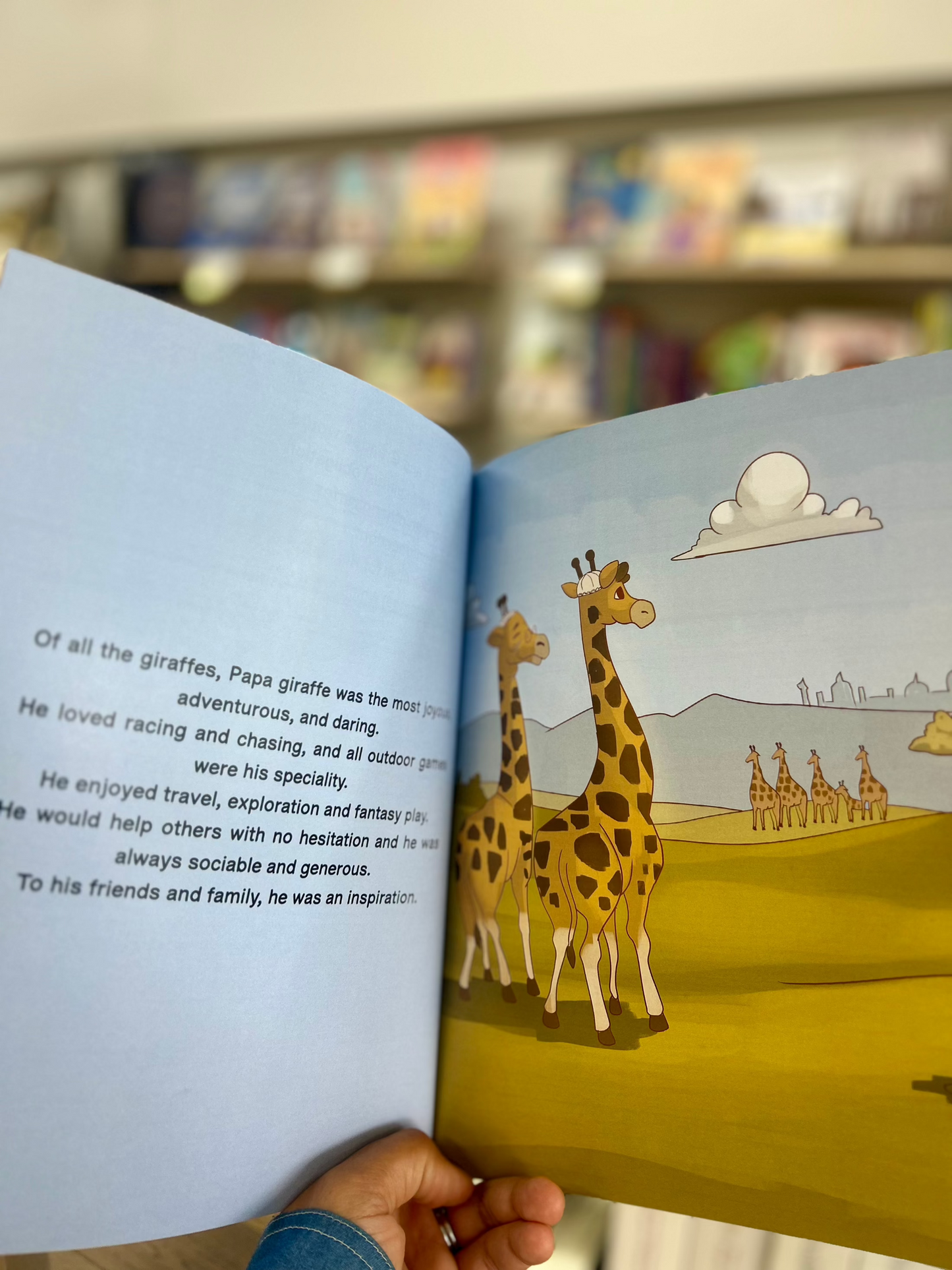 The Heavenly Papa Giraffe (Signed Copy)