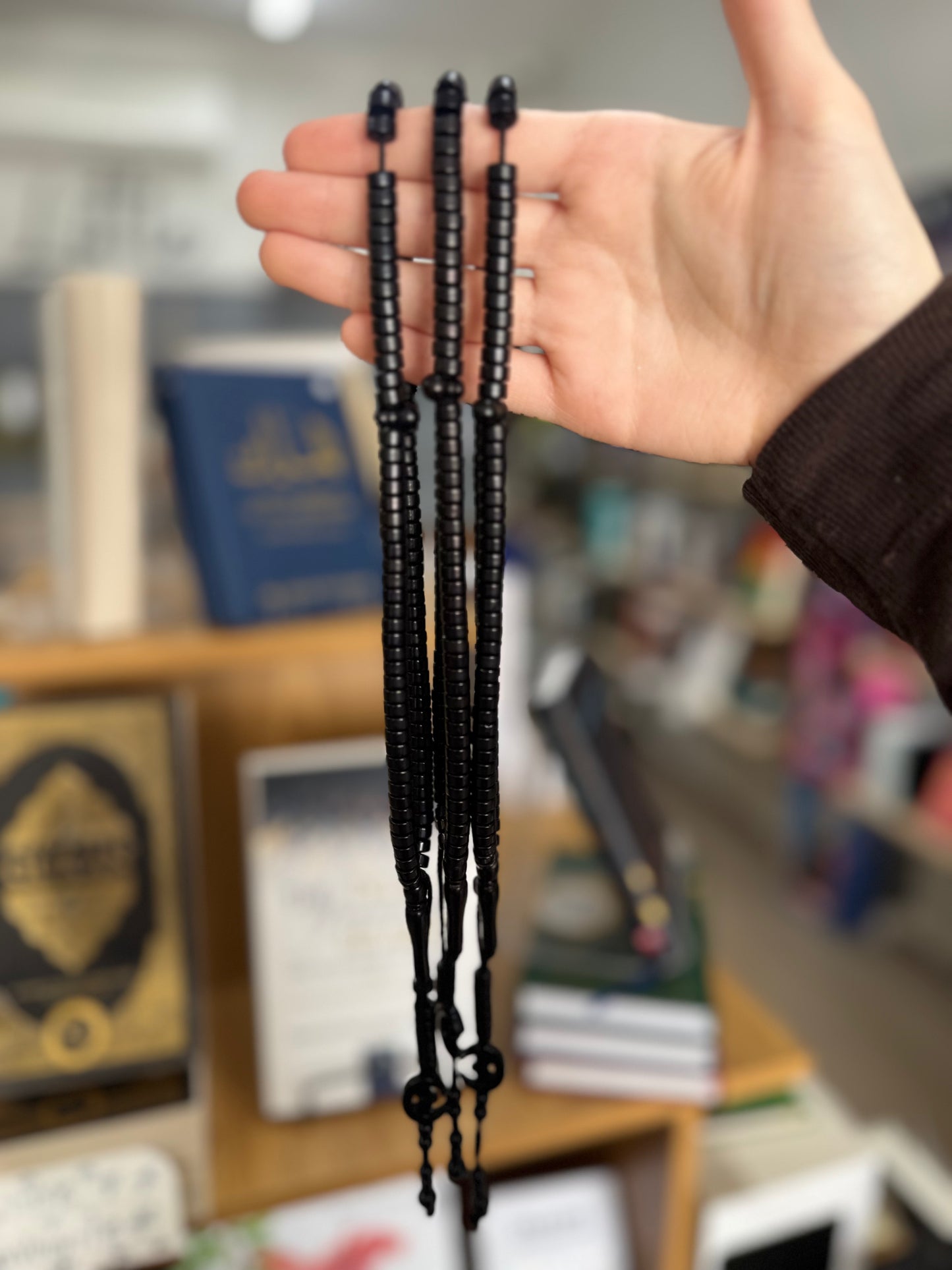 Prayer Beads with Star and Moon (33 Beads)