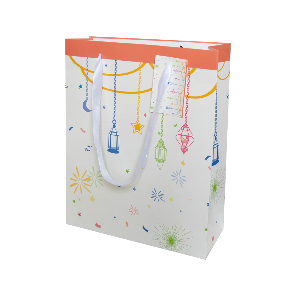 Multicolour Lantern Gift Bag
