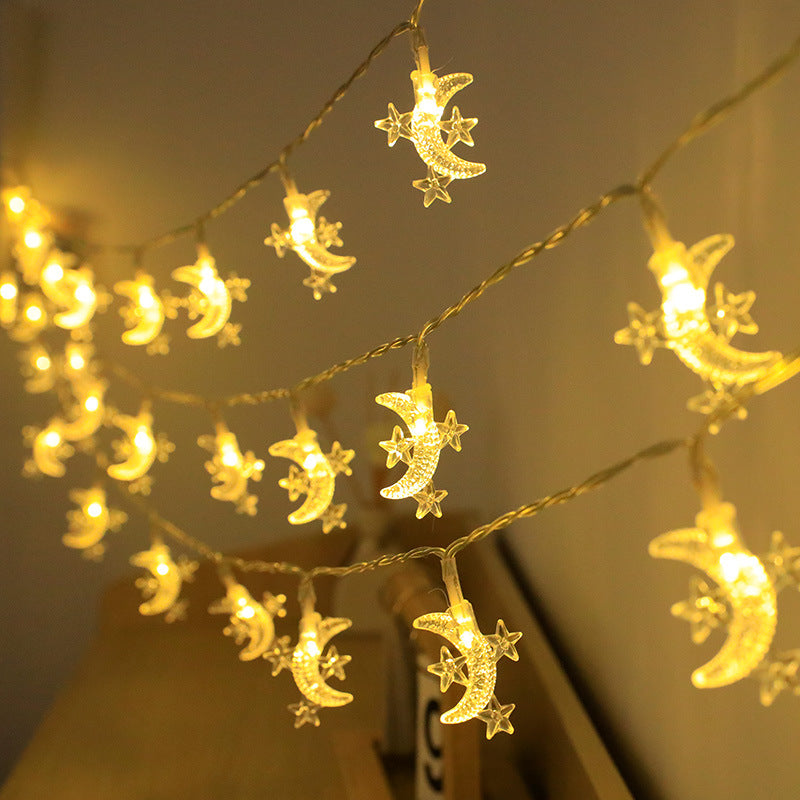 Plastic Moon & Stars LED Light