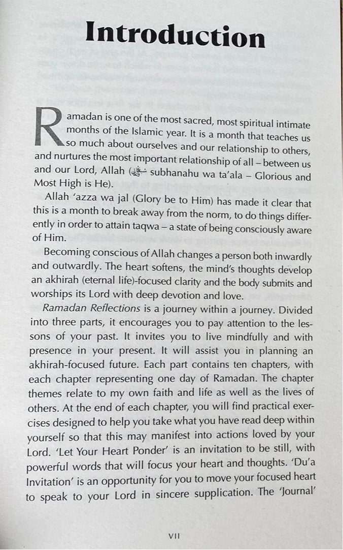 Ramadan Reflections - A Guided Journal