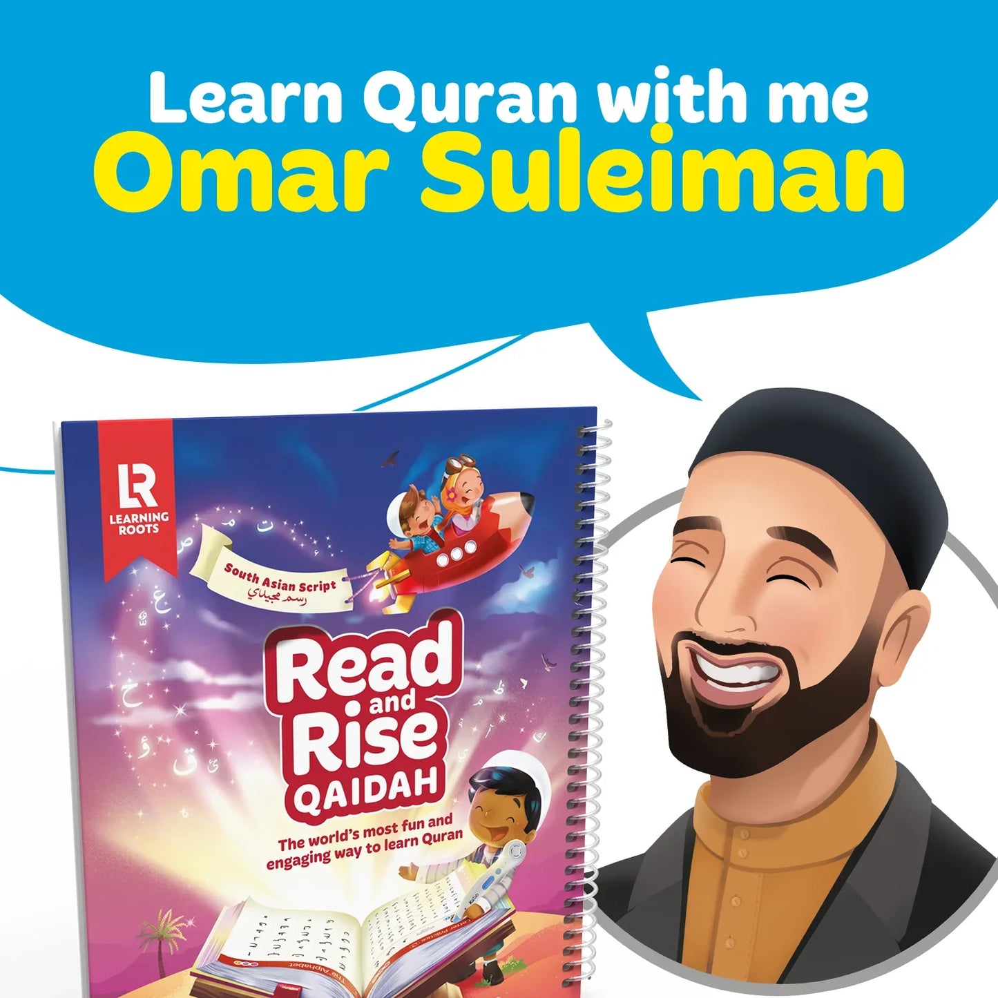 Read & Rise Qaidah (South Asian Script)