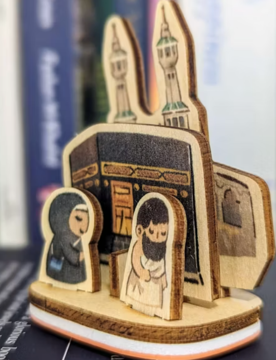 Kabaa Stamp Postcard