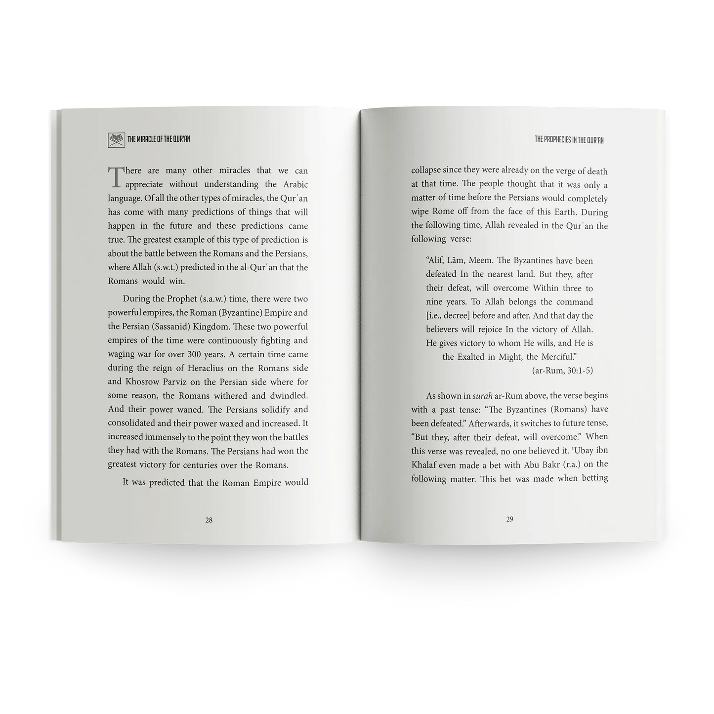 The Miracle of the Qur’an