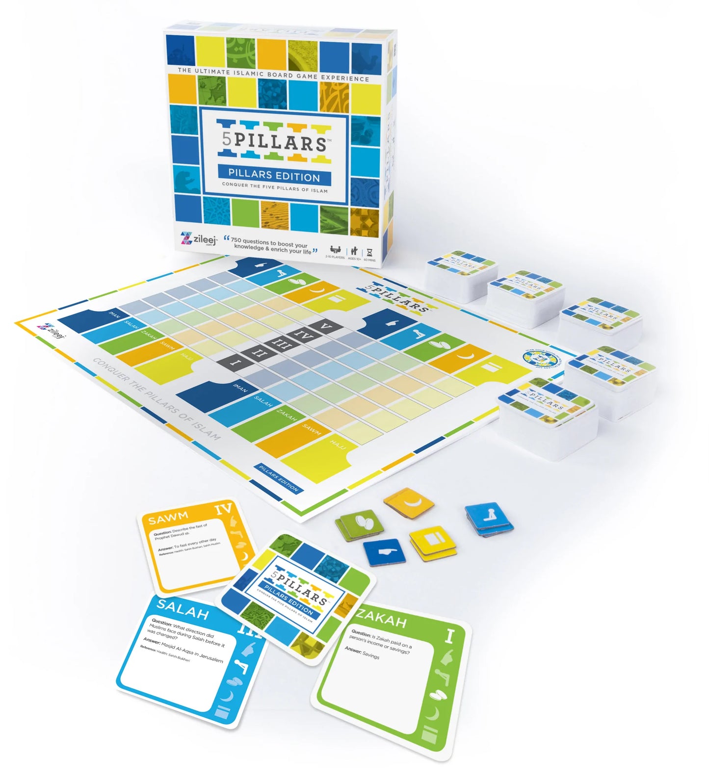 5 Pillars Board Game