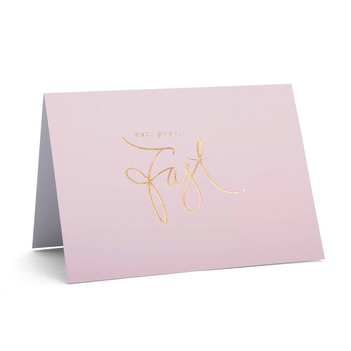 ‘Eat, Pray, Fast.’ Ramadan Greeting Card