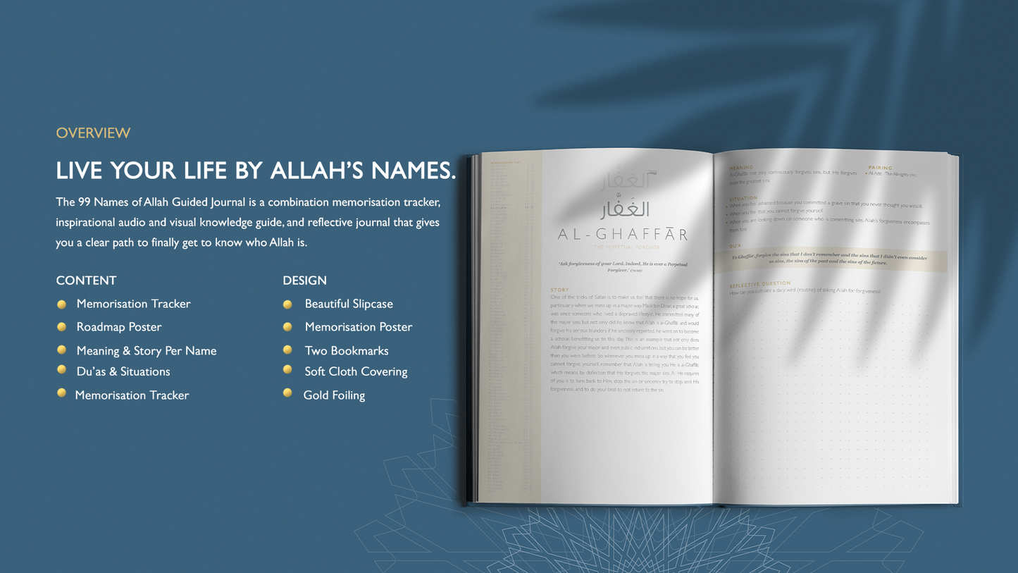 99 Names of Allah Guided Journal