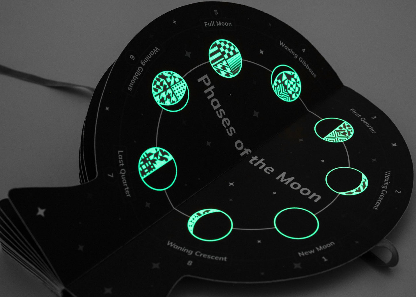 Phases of the Moon: A Tie-Back, Glow-in-the-Dark Book