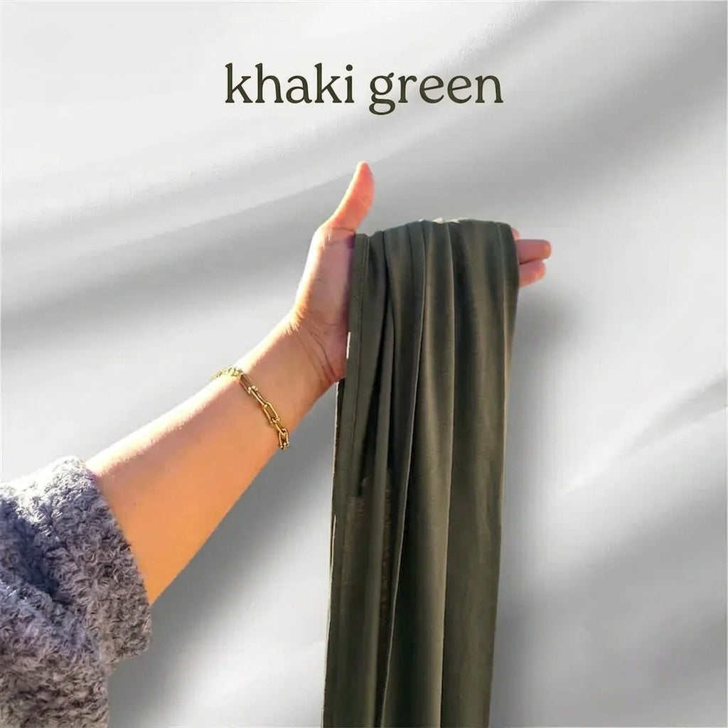 Bamboo Jersey Hijab