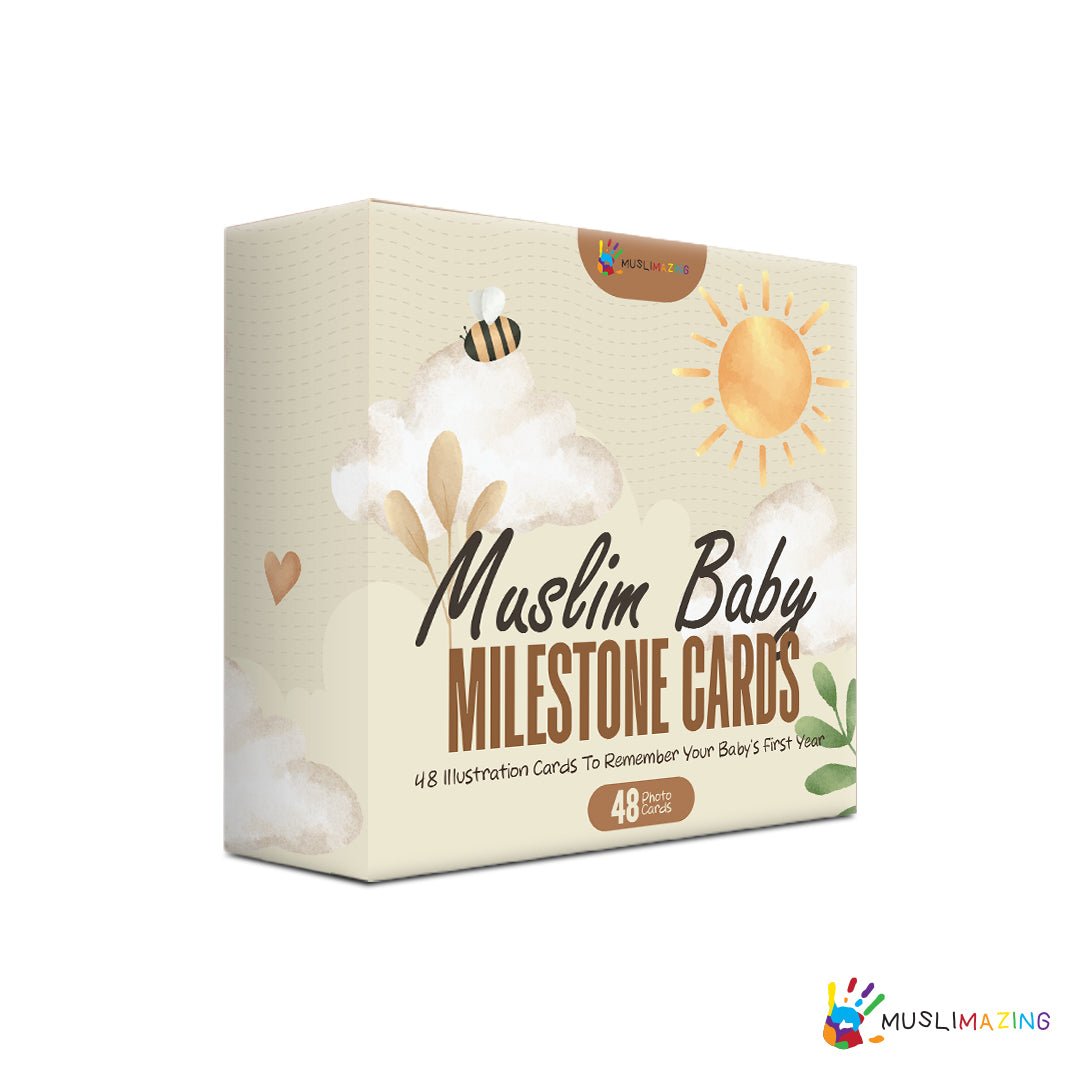 Muslim Baby Milestone Cards