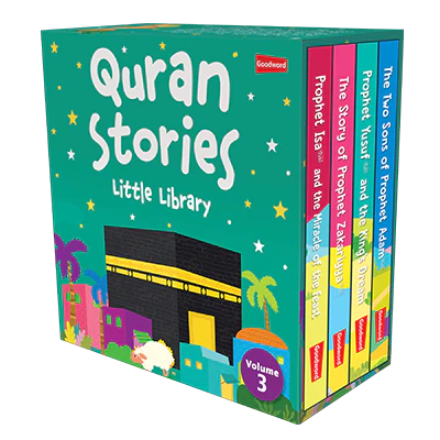 Quran Stories Little Library Volume 3 (Set of 4 board books)