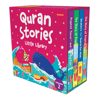 Quran Stories Little Library Volume 2 (Set of 4 board books)