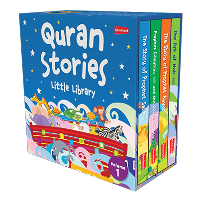 Quran Stories Little Library Volume 1 (Set of 4 Board Books)