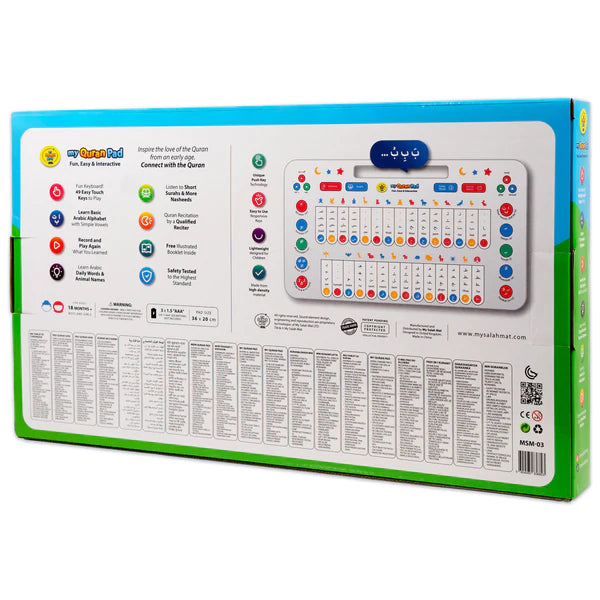 My Quran Pad | Interactive Arabic Learning Pad For Kids