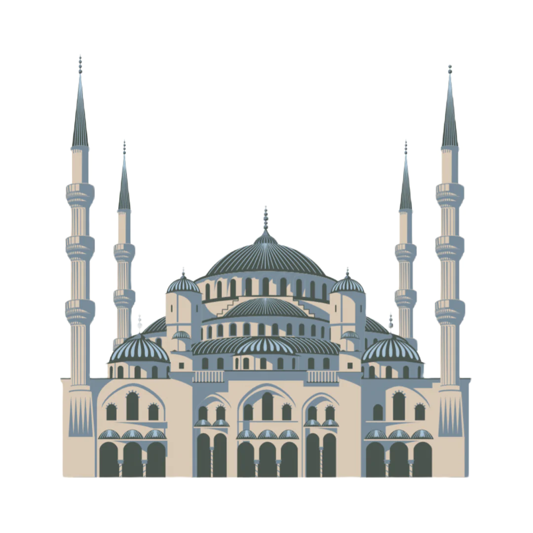 The "Blue Mosque" - Air Freshener