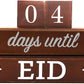 Eid Countdown Block Set