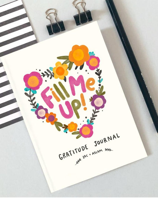 'Fill Me Up' Gratitude Journal