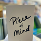 Piece of Mind