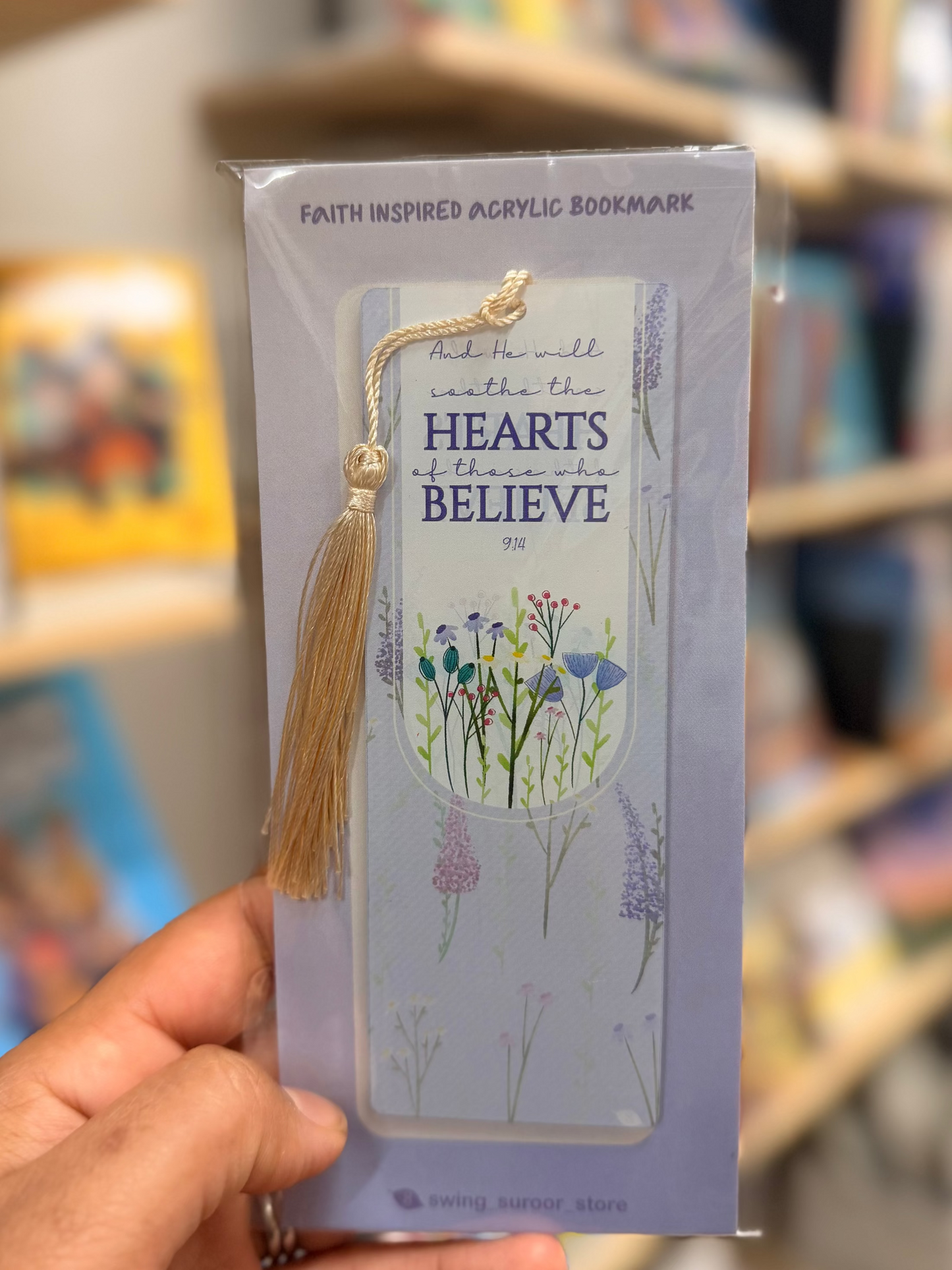 Islamic Acrylic Bookmark