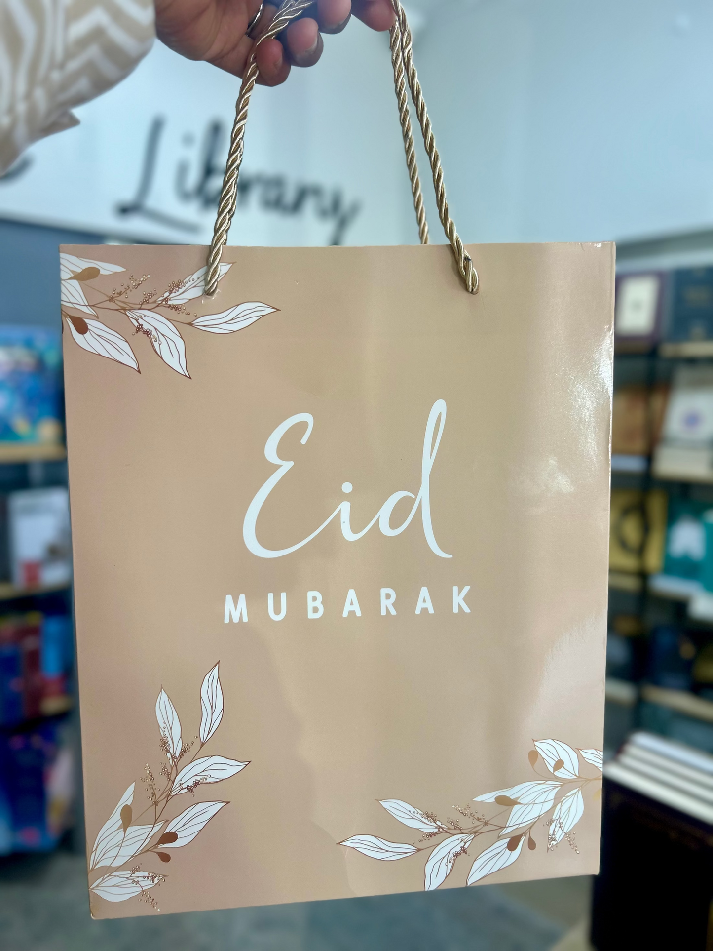 Eid Mubarak Gift Bag – Taupe