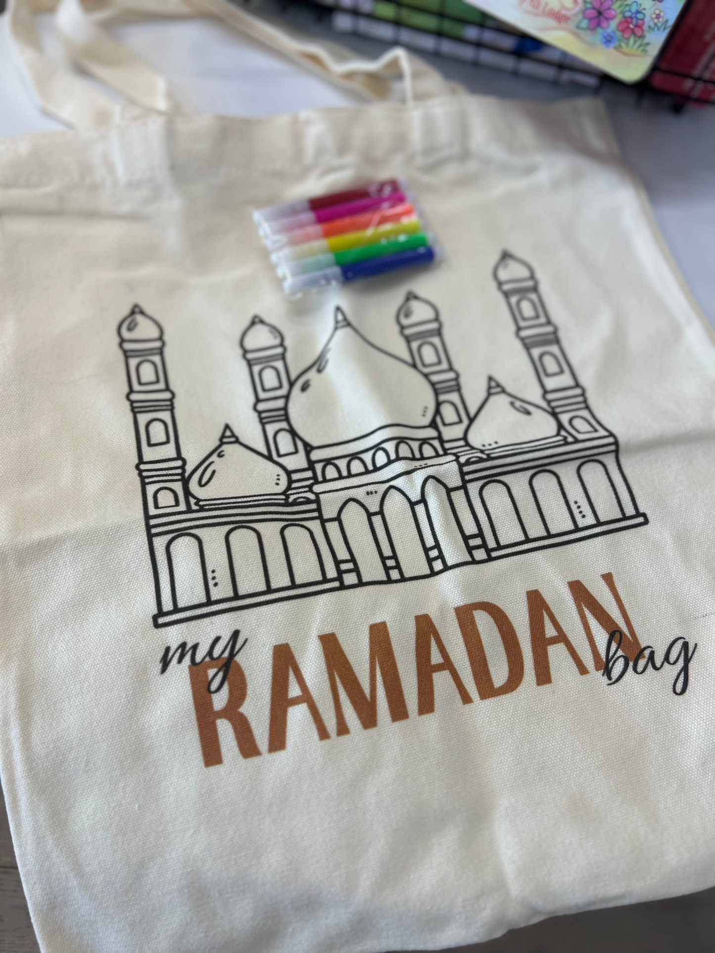Ramadan and Eid Canvas Bags