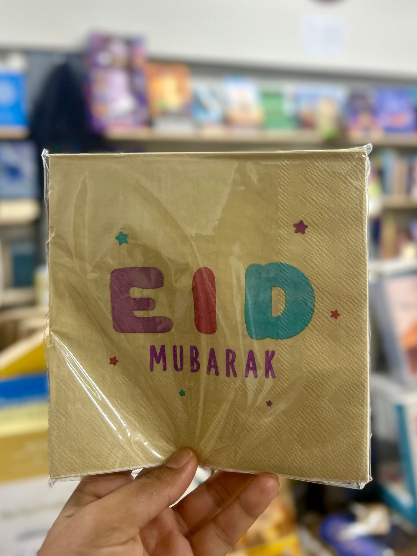 Eid Mubarak Kids Tableware Set – Plates, Cups & Napkins