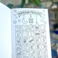 Ramadan Countdown Colouring Book