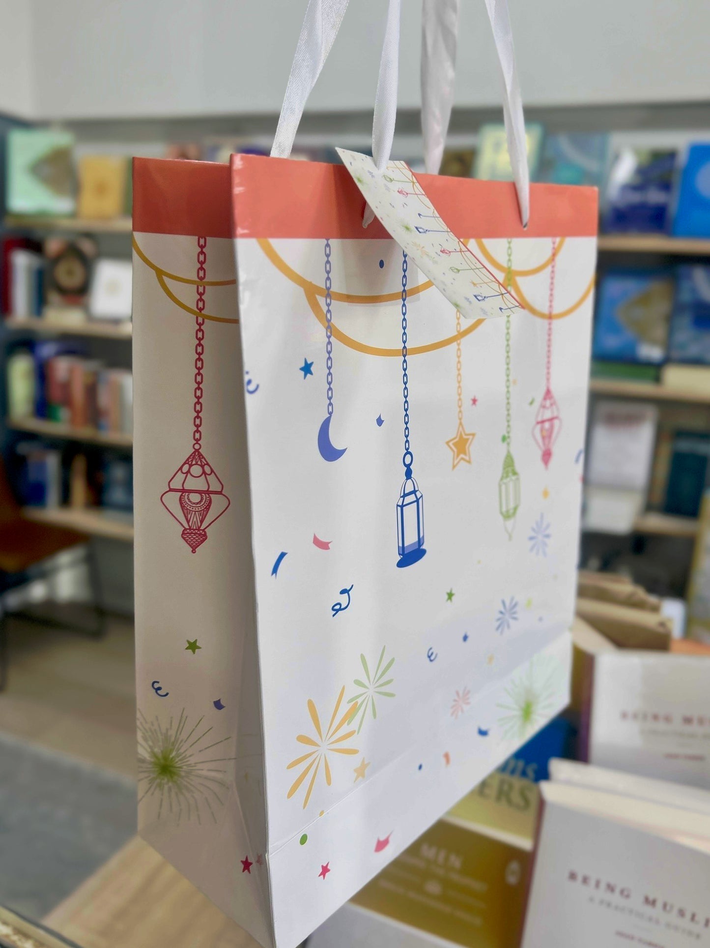 Multicolour Lantern Gift Bag