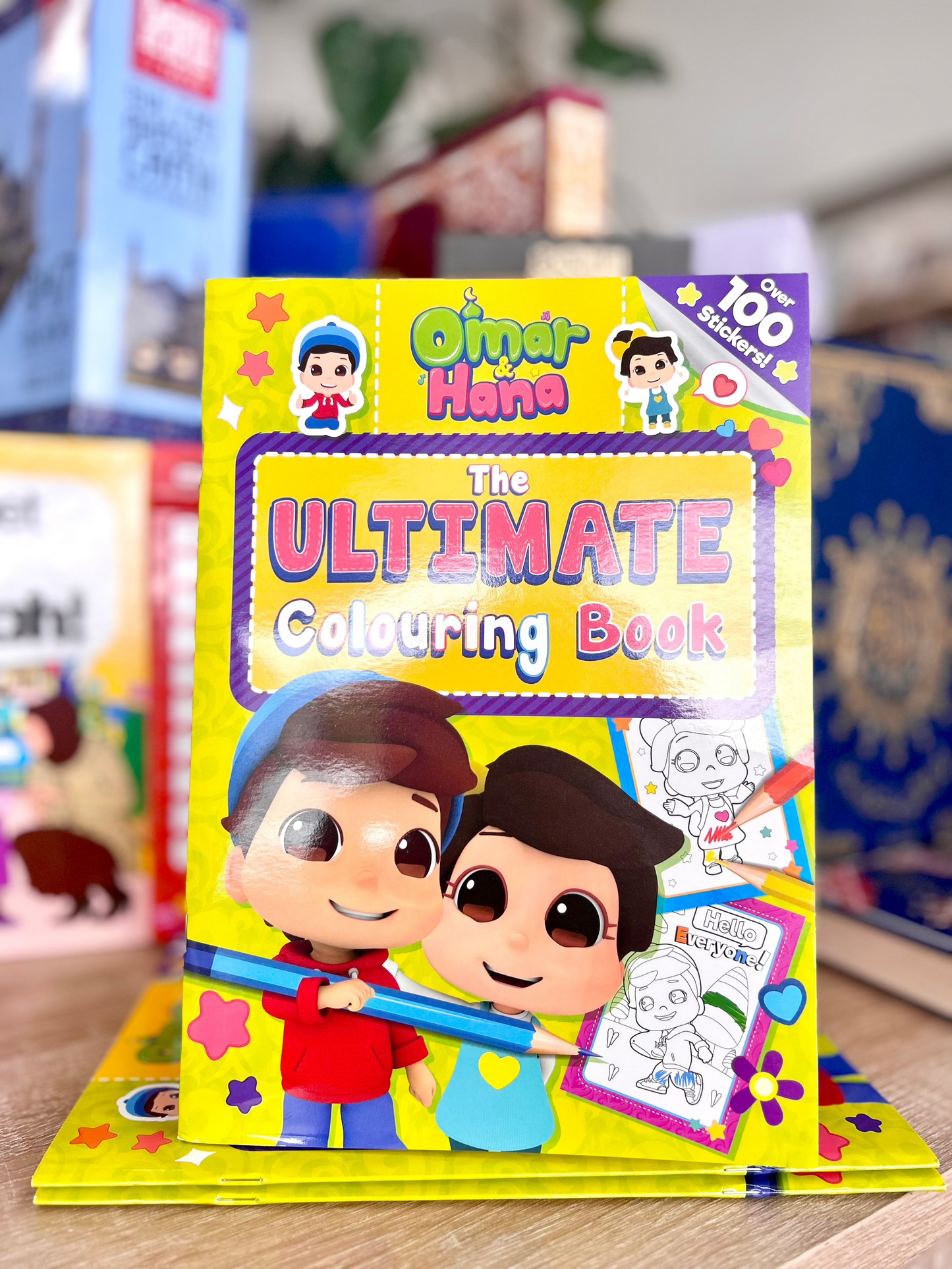 Omar & Hana: The Ultimate Colouring Book