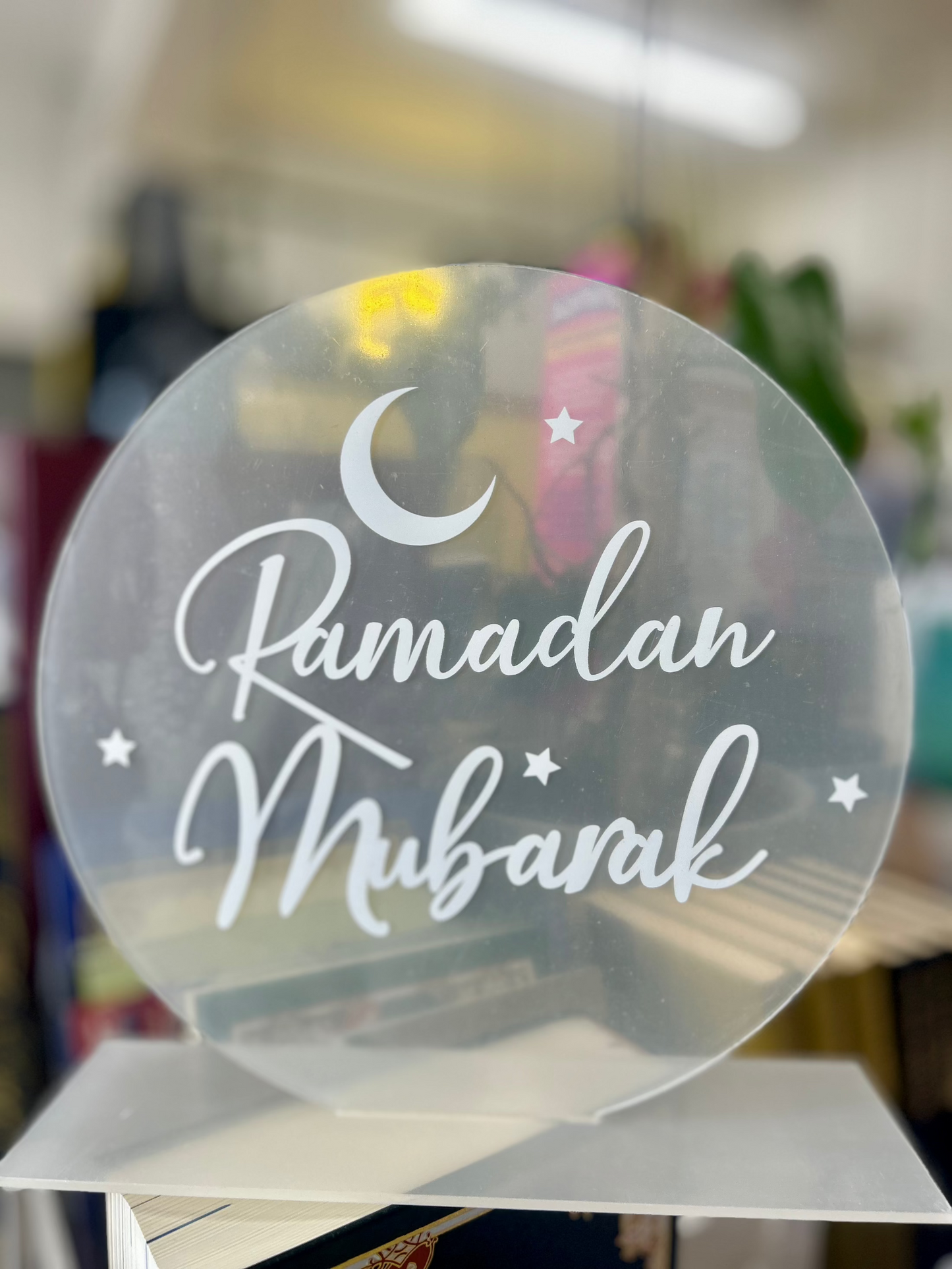 Ramadan Mubarak Acrylic Stand
