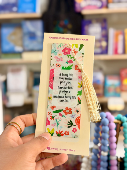 Islamic Acrylic Bookmark