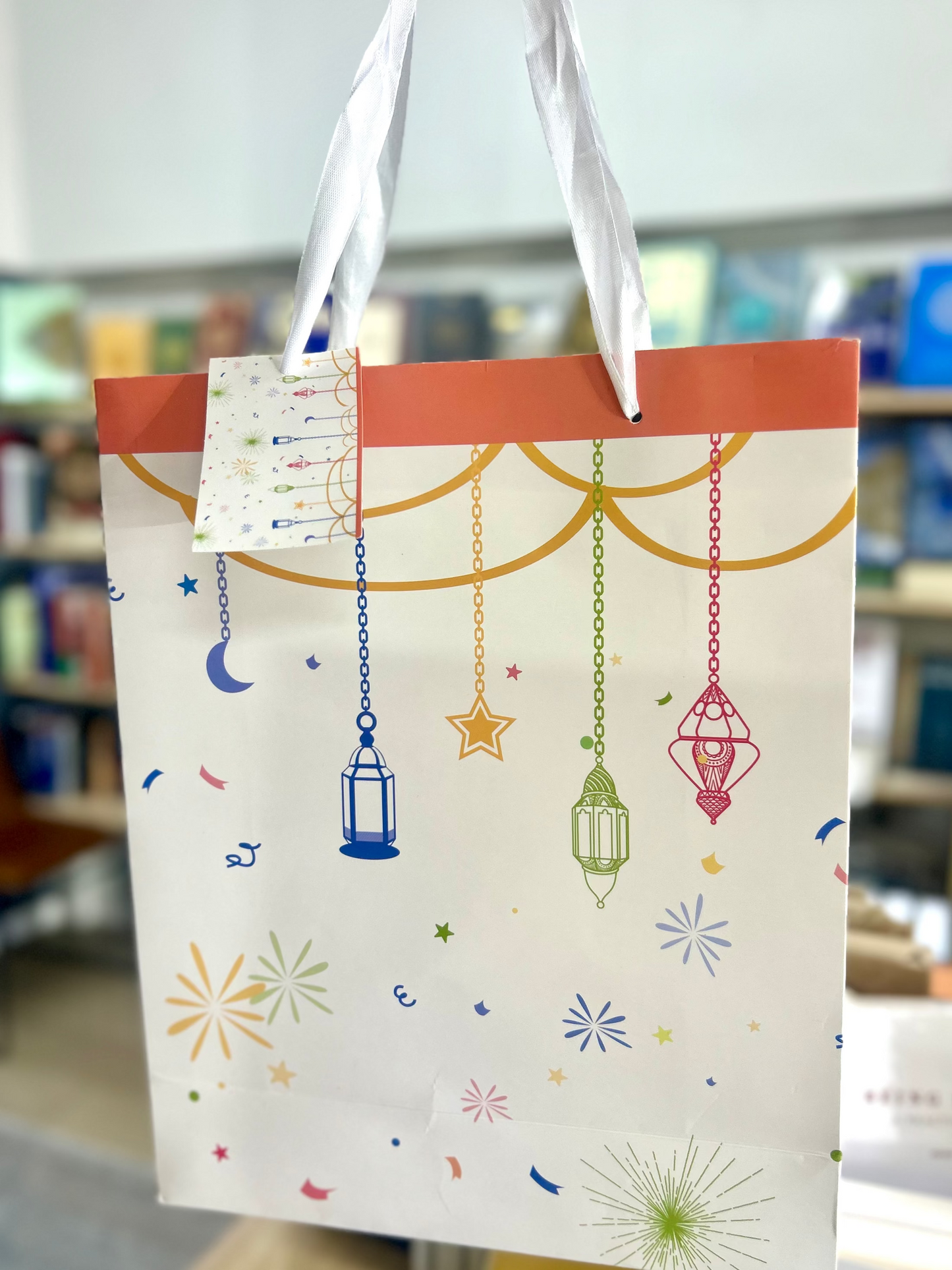 Multicolour Lantern Gift Bag