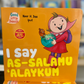 I Say As-Salamu ‘Alaykum