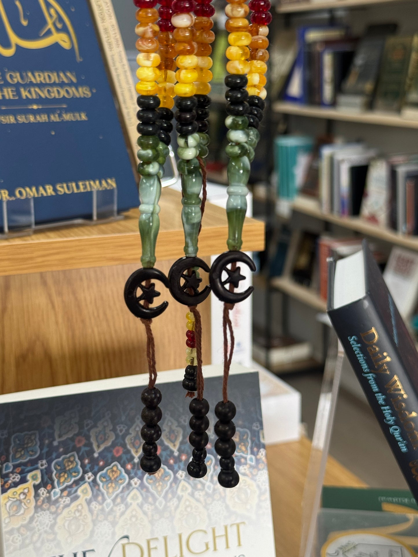 Prayer Beads with Star and Moon (33 Beads)