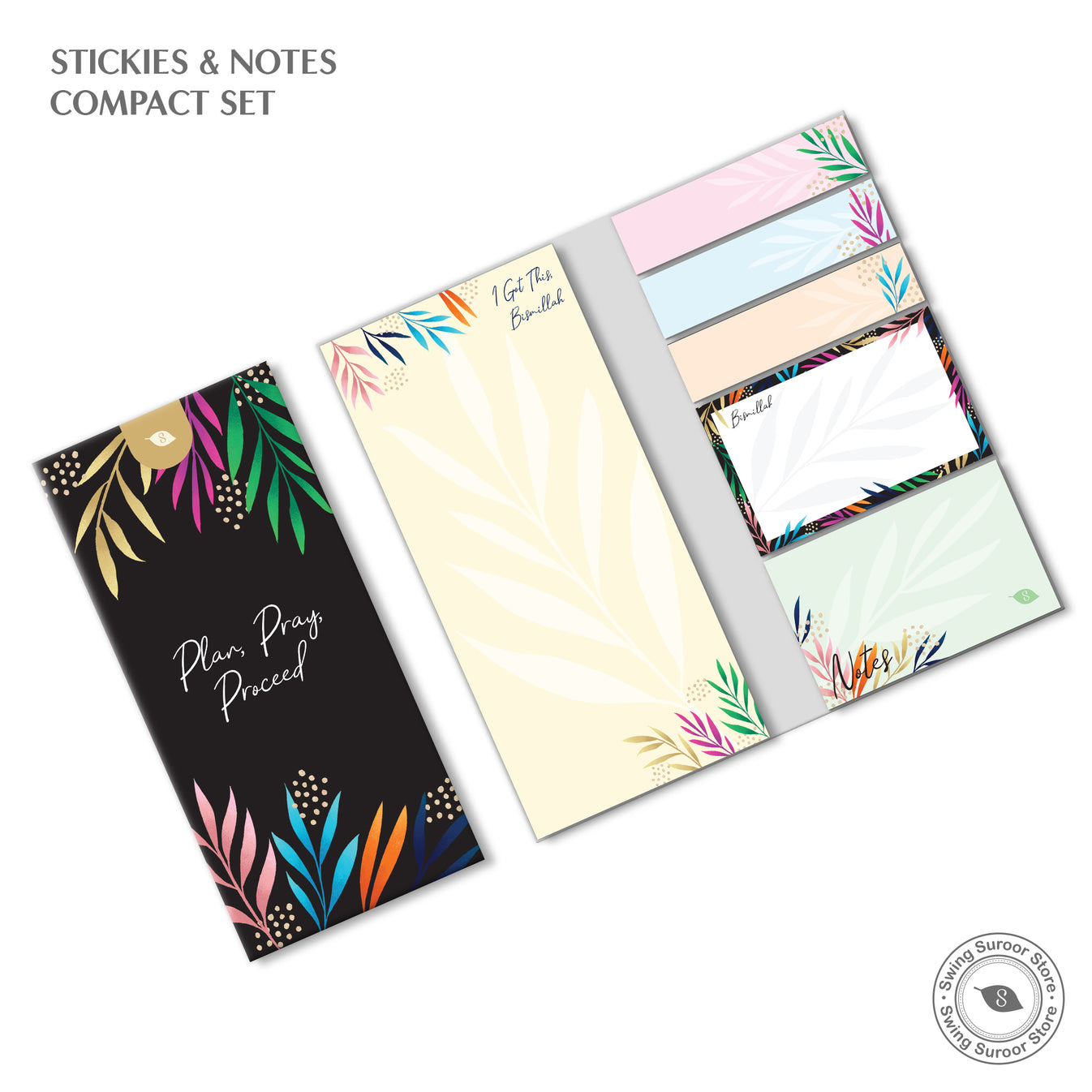 Sticky Note Booklet (4 Designs) – My Little Library NZ