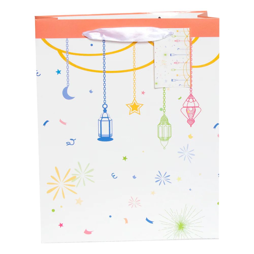 Multicolour Lantern Gift Bag