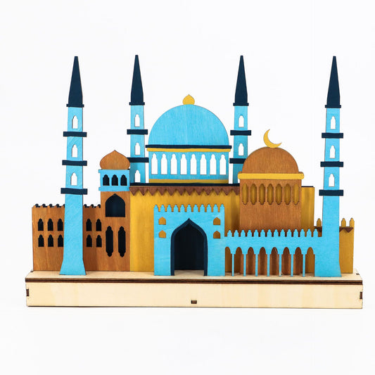 Wooden Mosque LED Display