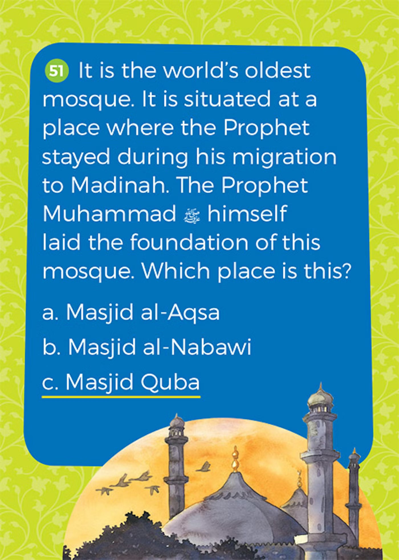Awesome Quran Quiz