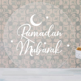Ramadan Mubarak Acrylic Stand