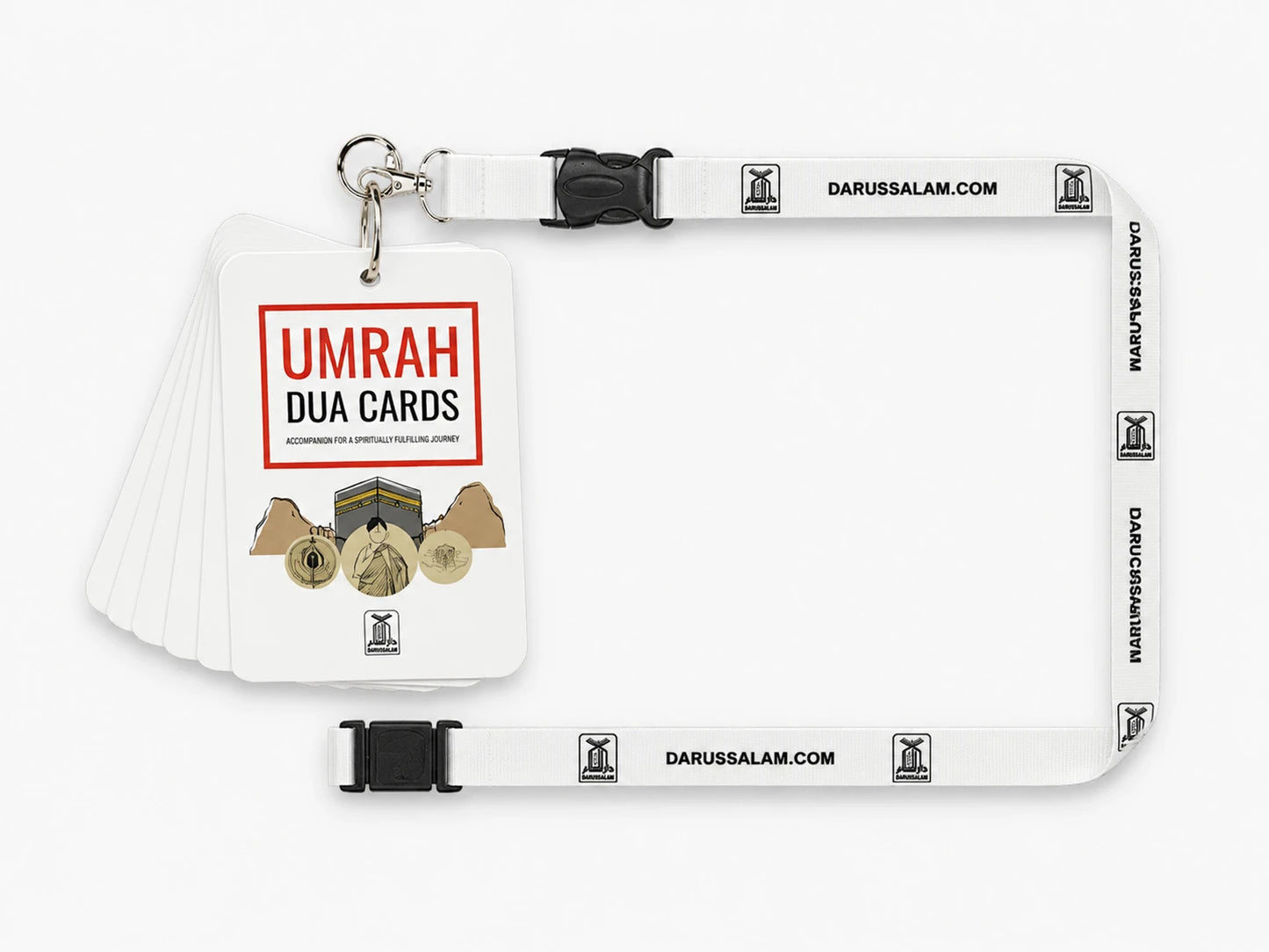 Umrah Dua Cards with QR code