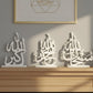 3D Printed Islamic Calligraphy Desk Decor – SubhanAllah, Alhamdulillah, AllahuAkbar