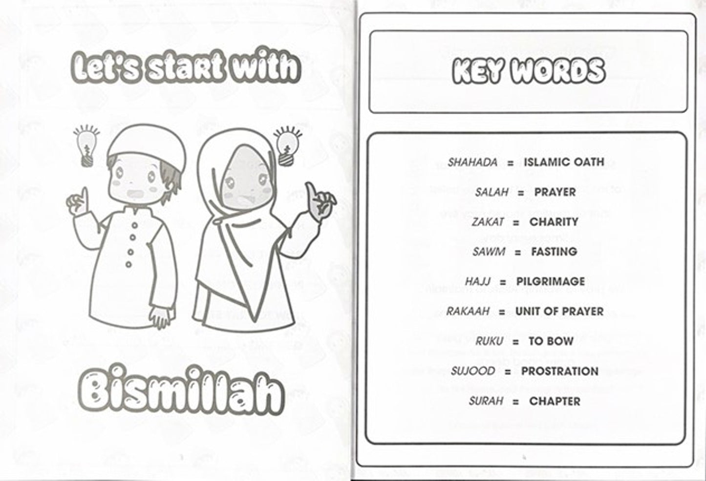 How to Pray for Kids: A Step by Step Islamic Prayer Book for Muslim Boys & Girls