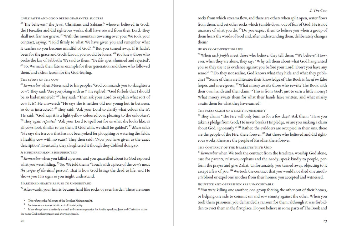 The Majestic Quran (English only) – Hardback