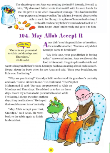 365 Hadith with Stories (Hardcover)