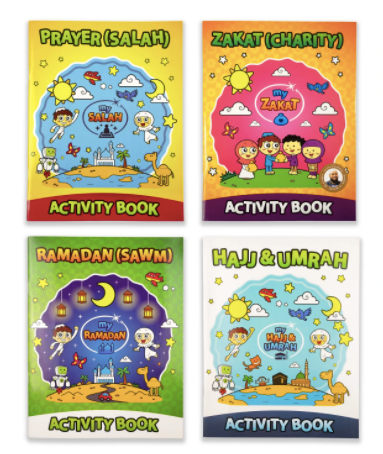 5 Pillars Activity Booklet Collection | 5 Islamic Activity Booklets for Kids