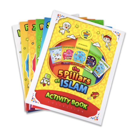 5 Pillars Activity Booklet Collection | 5 Islamic Activity Booklets for Kids