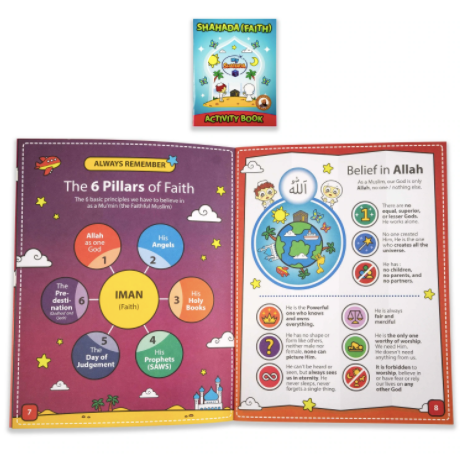 5 Pillars Activity Booklet Collection | 5 Islamic Activity Booklets for Kids