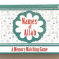 Names of Allah: A Memory Matching Game